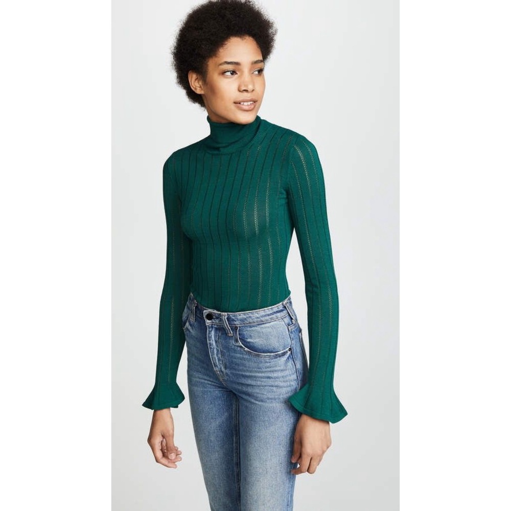 Keepsake Worship Ribbed Turtleneck Top